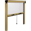 MAURER ZANZARIERA A RULLO - Bronzo - IN KIT 100X160H VERTICALE X FINESTRE - RIDUCIBILE AVVOLGIMENTO RALLENTATO