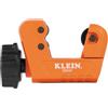 Klein Tools 50047 Mini tagliatubi, diametro esterno 3,8 cm, capacità di taglio per tubi in alluminio e rame, lama di ricambio inclusa