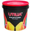 Utilia Idropittura Lavabile a Tempera Traspirante per Interni colore bianco confezione da 14 litri