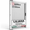 ZANZARIERE PER TE Zanzariera a Rullo LILIANA L 150 x H 250cm Laterale Riducibile per Porta Finestre Con Chiusura Rallentata e Magnetica - Bianca RAL9010 con Rete in Fibra di Vetro Grigia - Made in italy