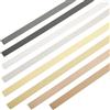 LKYJD Modanatura autoadesiva da parete, in acciaio inossidabile, flessibile, in acciaio inox, per soffitto, specchio, cornice, camino, decorazione domestica (40 mm x 2 m)