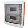 FAEG Centralino da incasso 24 moduli con portello fumè IP40 Bianco 315x400x105mm - cod. FG14324