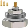 HUAREW Adattatore per valvola del radiatore, adattatore con filettatura fine da M30x1,0 a M30x1,5 per valvole Oventrop 1011445, per valvola termostato/riscaldamento（1 Pcs）