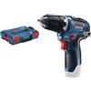 Bosch Professional 12V System Trapano-avvitatore a Batteria GSR 12V-35, Batterie e Caricabatteria non Incluse, in L-BOXX