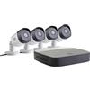 Yale Smart home kit di videosorveglianza TVCC con 4 telecamere SV-4C-4ABFX-2 visione in tempo reale, rilevazione del movimento, vista notturna 20m