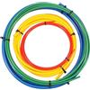 LICAEVEY Set di 4 Piegatubi per Tubi in Rame, 1/4 Pollici 3/8 Pollici 1/2 Pollici 5/8 Pollici 13 Piedi di Lunghezza in Plastica PE, Strumento Integrato, Riutilizzabile Ad Alta densità