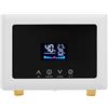 MINRS Scaldabagno Istantaneo 5500W con Display LED della Temperatura 220V-240V Scaldacqua Elettrico con Telecomando per Acqua Calda 30-55°C per Cucina Bagno