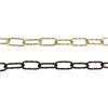nextradeitalia 10MT CATENA RITORTA PER LAMPADARI - ? mm.3,5x45x20 in ferro bronzato