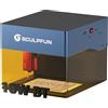SCULPFUN iCube Pro Max (BT) 10W Incisore laser & Taglierina laser con filtro antifumo, punto laser fine da 0,08 mm e velocità di 10.000 mm/min, per incisione di legno, metallo, acrilico e vetro