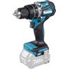 Makita HP002GZ Trapano avvitatore con percussione XGT 40V Max Li-ion XGT- Batterie e caricabatterie non inclusi Nero
