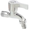 QUINTO Rubinetti Da Mop Pool Acqua Fredda Rubinetto Per Lavatrice Con Punta In Lega Di Rame Da 2 Pezzi Rubinetto Per Piscina Ad Apertura Rapida Rubinetto Da 15 Mm