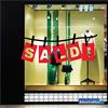 Adesivo4You Scritte Prespaziate:SALDI. Adesivi Vetrofania Sconti Invernali, Adesivo Removibile per Vetrine Negozi, Sticker Percentuale Sconto variabile (120x65 Cm.) Adesivo4You