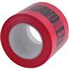 Treemme Vigor - nastro segnaletico da interro rosso-corrente 200 m h.100 mm 20 pz - 16175