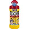 Big Wipes Heavy-Duty ProPlus - Salviettine per pulizia a doppio lato, a resistenza industriale, antibatteriche e resistenti, Blu, ‎Confezione da 80 pezzi