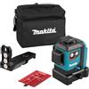 Makita SK700D 12V max CXT Lithium-Ion Cordless Self-Leveling 360° 3-Plane Red Laser, Class II, 635 nm, 2 mW, Tool Only