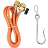 Peukerty Tubo flessibile per torcia per saldatura CGA600 1,5 m (5 piedi) per kit di estensione torcia MAPP