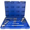TANIASHOP Serie 8 Chiavi Torx T10-T55 con Manico impugnatura a T Scorrevole Chiavi con impronta TORX Maniglia a Rotazione Rapida Acciaio Cromo Vanadio