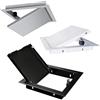 FCZVWPR Sportello Di Ispezione In Metallo, Pannello Di Accesso Al Soffitto, Chiusura Magnetica A Scatto, Nasconde Tubi, Cavi E Contatori For Un Aspetto Pulito(White,40x60cm)