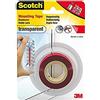 ScotchBlue Scotch Nastro Biadesivo Permanente per Montaggio Extra-Forte, 19 mm x 5 m, Trasparente