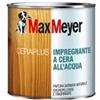 MAXMEYER Max Meyer Ceraplus Impregnante a cera all'acqua - Colore: 5 Noce Chiaro - Max Meyer - Formato Lt 0,750