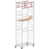 SCEDIL Trabattello altezza di lavoro 5.95 m in acciaio serie M5 LUX made in italy I SCEDIL