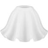TEHAUX Paralume in Vetro Smerigliato Decorativo da Parete, Coprilampada in Vetro per Lampade a Sospensione, Adatto per Camera da Letto, Soggiorno e Ufficio, Stile Moderno Effetto Fiore
