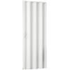 La zappa Porta a Soffietto in PVC spessore 9 mm RIGI con maniglia 82 x h 210 cm (Bianco)