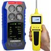 FORENSICS DETECTORS FD Rilevatore Multigas + Pompa | Certificato di Calibrazione EU | O2, CO, H2S, LEL | Spazi Confinati |