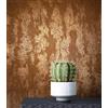 Newroom Design Newroom carta da parati Marrone Lucido Tessuto non Tessuto - Industriale Bronzo Calcestruzzo Tinta Unita Loft
