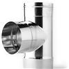 SGM Clima Srls Air Evolution Giunto a T 90° in acciaio inox per canne fumarie (DN 150)