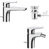 F.lli Frattini Fratelli Frattini Set Rubinetteria Lavabo e Bidet Briotre