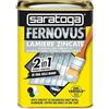 SARATOGA Vernice Fernovus LAMIERE ZINCATE ml.750 NON NECESSITA DI PRIMER! NOVITA' (Grigio metallizzato)