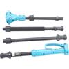 Haofy Asta di Prolunga per Potatore Elettrico, Lunghezza Regolabile in 4 Sezioni per Batteria BL1820 BL1830 BL1840 BL1850 BL1860, Lavoro con Ramo Alto, Testa Girevole