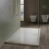 Hatria Piatto doccia in ceramica 140x70 slim H cm 3 bianco lucido senza sifone modello Lif di Hatria
