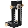 Asixxsix Dima a vite, localizzatore di foratura per la lavorazione del legno, dima per fori tascabili, 5 boccole di foratura (6/8/10/12/15 mm) 14PCS Kit di foratura tascabile senza bava