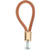 Mikikit Maniglia Corda Pelle Vintage Per Mobili 2.56X0.59X0.47In Manico Trascinamento Per Armadio Cassetti Cucina Bagno Design Minimalista Facile Installazione