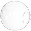 SHINEOFI Paralume Sfera Lampione Giardino in Plastico Delicato Luce Soffusa, Copertura per Lampada da Esterno come Accessorio per Illuminazione Decorativa