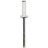 FAR 500 RIVETTI A STRAPPO IN ALLUMINIO BIANCO PER TARGHE AUTO Ø 4,8 x 12 mm