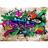 Runa Art Carta da parati fotografica street art graffiti 352 x 250 cm Vello Sfondo Murale XXL Moderne Decorazione Soggiorno Camera De Letto Sala Ufficio Colorato 9218011c