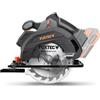 Fuxtec Sega circolare a batteria FUXTEC 20V FX-E1CS20-SET - lama Ø165mm, profondità di taglio 38-55mm, regolazione dell'angolo di taglio 4300 giri/min, sega per legno e metallo Senza batteria e caricatore