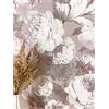 Newroom carta da parati rosa floreale peonie tulipani soggiorno