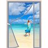 WEIZON Apertura Laterale Magnetica per Zanzariera Grigio 90x235cm Zanzariere a Rullo con Calamita Moschiera Totalmente Magnetica per Porte Finestre Balcone Soggiorno