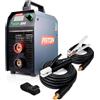 PATON ECO-250 250A Saldatrice inverter portatile 250A - Apparecchiatura MMA/ARC 230V, elettrodo digitale con kit completo, ideale per saldatura con elettrodo rivestito