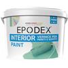 EPODEX Pittura Murale Premium Pittura per Pareti con Formula Protettiva, Alta Coprenza, Lavabile, Senza Schizzi e Inodore, Finitura Satinata, 3kg (25 m² per mano) - Marrone ocra Pastel+