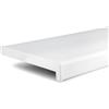 TJ davanzale interno bianco 200 x 2000 mm/davanzale in plastica con chiusura laterale/davanzali per finestre/davanzali interni su misura PVC/davanzale per finestra