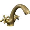 BAGNOCLIC Rubinetto bagno per lavabo vintage bronzato - stile antico, design elegante e resistente