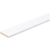 Hobby Legno - Coprifilo Rivestito In Legno Di Tanganica Laccato Bianco mm. 60X10X2250 (Prezzo Per ml. 11, 25)
