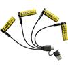 Nitecore MT22 C -1000 lumen Multitask - Torcia LED Cree xp-l HD V6 W/2 x free eco-sensa CR123 A batterie