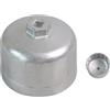 ARMYJY Chiave di rimozione del filtro dell'olio 86,6 mm 16 denti progettata per MERCEDES per BENZ per BMW 3/8 Square Drive Strumento in acciaio per vani motore stretti