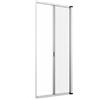 TANIASHOP Zanzariera a Rullo Flash Avvolgimento Orizzontale per Porta Balcone 150X250cm Bianca Profilo Riducibile Telaio in Alluminio per Tenere Fuori Insetti, Mosche e Zanzare